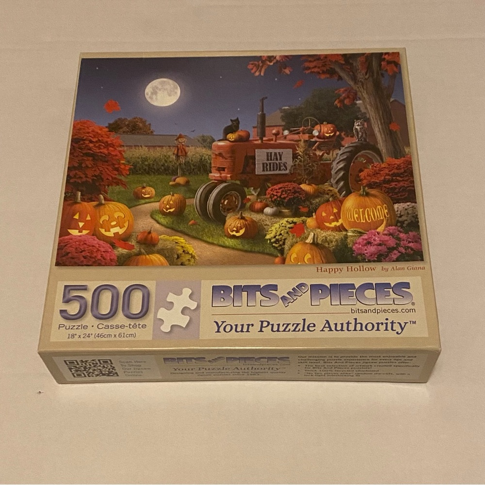 Bits and Pieces 500 Piece Puzzle Happy Hollow